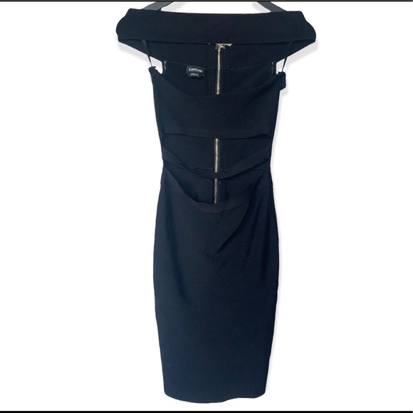 Bebe Dress Strappy Cutout Bodycon Dress - Picture 8 of 10